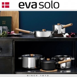 Nordic Kitchen Антипригарная глубокая сковорода, D 28 см, индукционное дно, сталь 18/10, Eva Solo