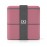 Ланч-бокс mb square blush, L 14 см, W 14 см, H 14 см, Monbento