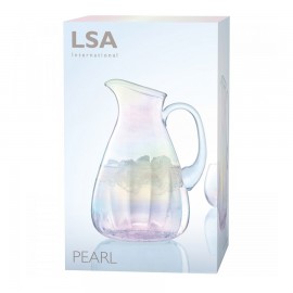 Кувшин pearl ручной выдувки, 2,2 л, H 24,5 см, LSA International