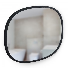 Зеркало овальное hub 45 х 60 см черное, L 45,72 см, W 60,96 см, H 3,18 см, Umbra