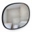 Зеркало овальное hub 45 х 60 см черное, L 45,72 см, W 60,96 см, H 3,18 см, Umbra