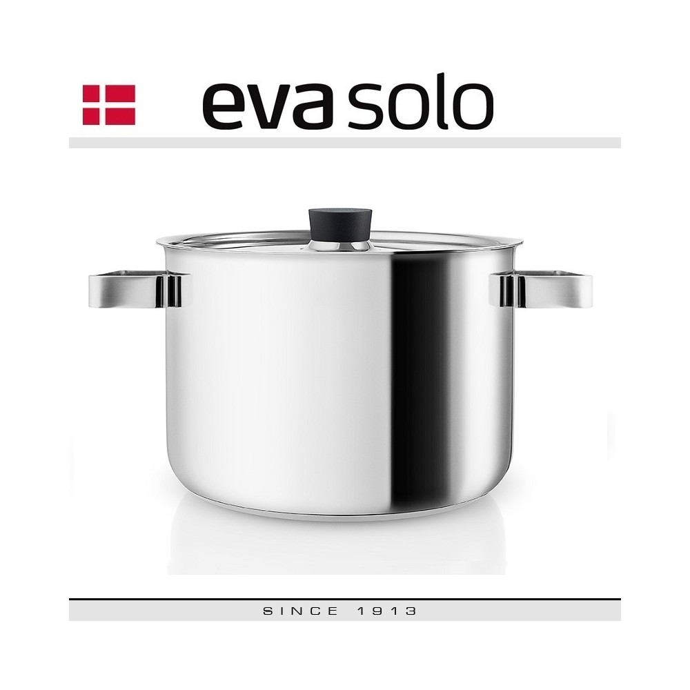 Nordic Kitchen Кастрюля, 4 л, D 20 см, H 16.5 см, индукционное дно, сталь 18/10, Eva Solo