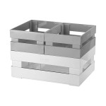 Набор из 3 ящиков tidy & store серый, L 22,3 см, W 15,3 см, H 15,2 см, Guzzini