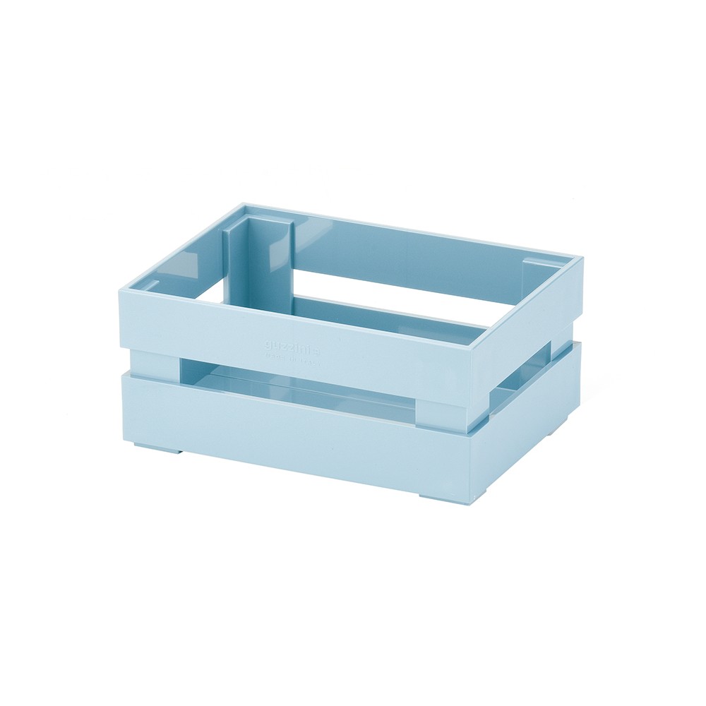 Ящик для хранения tidy & store s 15,3x11,2x7 см голубой, L 15,3 см, W 11,2 см, H 7 см, Guzzini