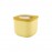 Контейнер для хранения store&more 750 мл жёлтый, L 12,4 см, W 12,4 см, H 10 см, Guzzini