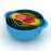 Набор мисок nest™8, L 32,2 см, W 26,1 см, H 13,7 см, Joseph Joseph