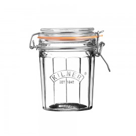 Банка гранёная clip top 450 мл, L 13 см, W 9,5 см, H 13,5 см, Kilner