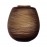 Ваза boulder 26 см коричневая, D 23,3 см, H 26 см, LSA International