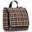 Сумка-органайзер toiletbag glencheck red, L 23 см, W 10 см, H 20 см, Reisenthel