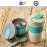 ECO-Кружка STORM & AQUA для кофе, 230 мл, биоразлагаемый пластик, коллекция Natural, Smidge