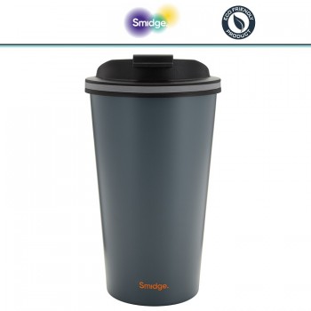 ECO-Термокружка STORM, 355 мл, сталь нержавеющая 18/10, Smidge