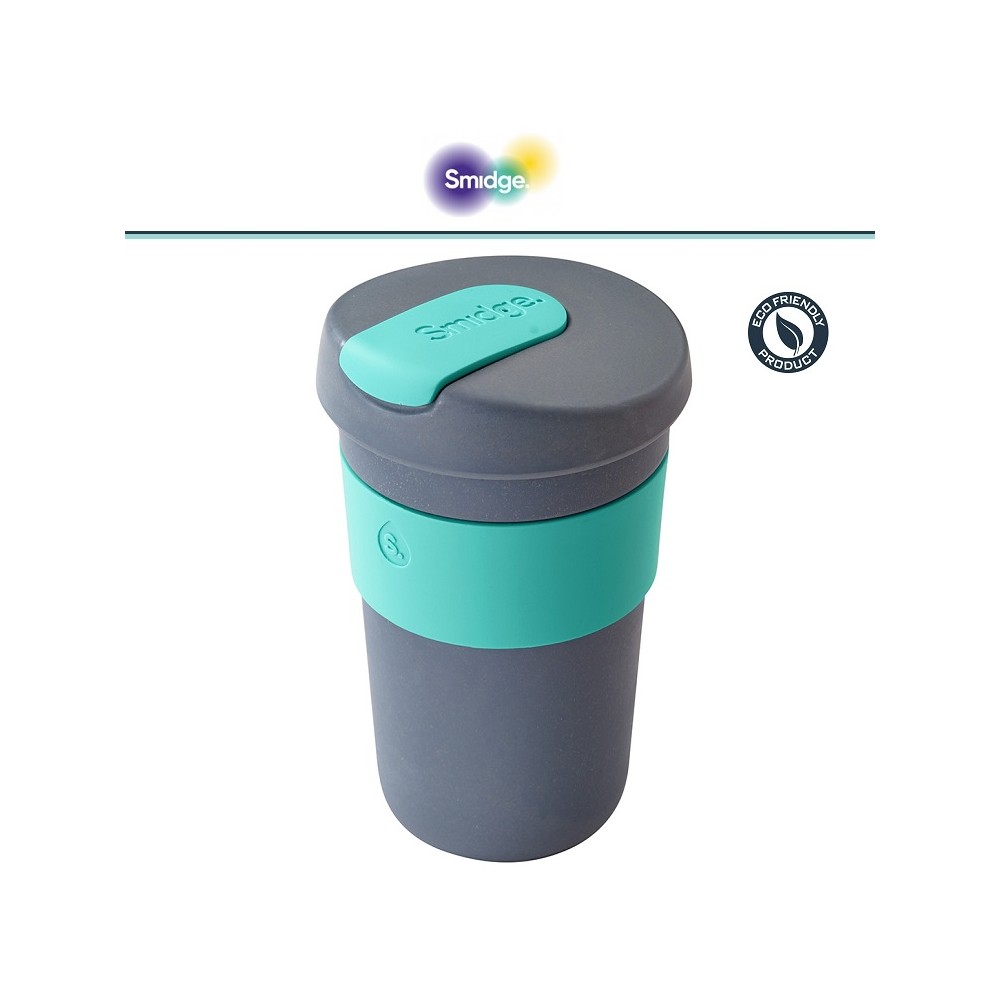 ECO-Кружка STORM & AQUA для кофе, 400 мл, биоразлагаемый пластик, коллекция Natural, Smidge
