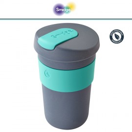 ECO-Кружка STORM & AQUA для кофе, 400 мл, биоразлагаемый пластик, коллекция Natural, Smidge