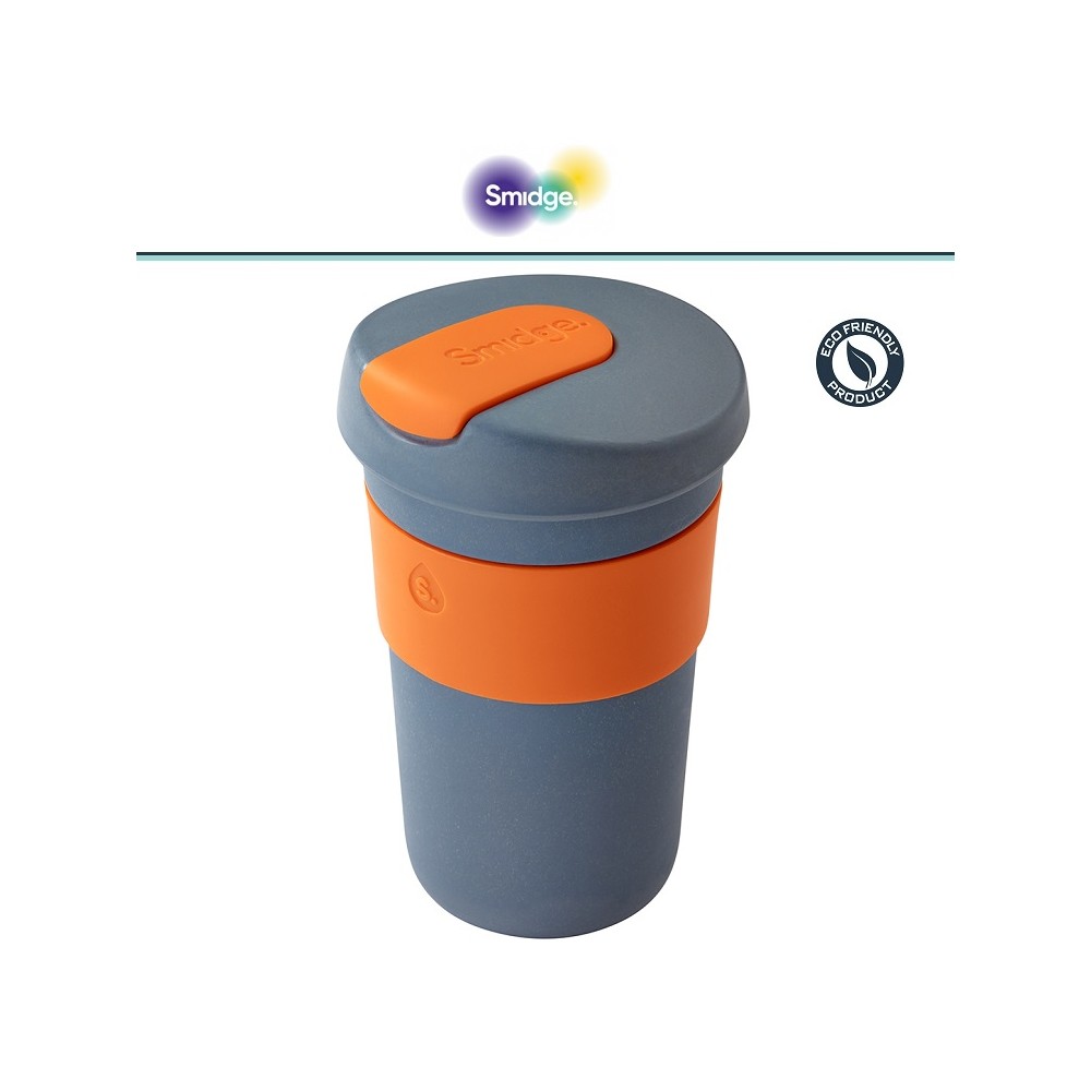 ECO-Кружка STORM & CITRUS для кофе, 400 мл, биоразлагаемый пластик, коллекция Natural, Smidge