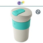 ECO-Кружка SAND & AQUA для кофе, 400 мл, биоразлагаемый пластик, коллекция Natural, Smidge