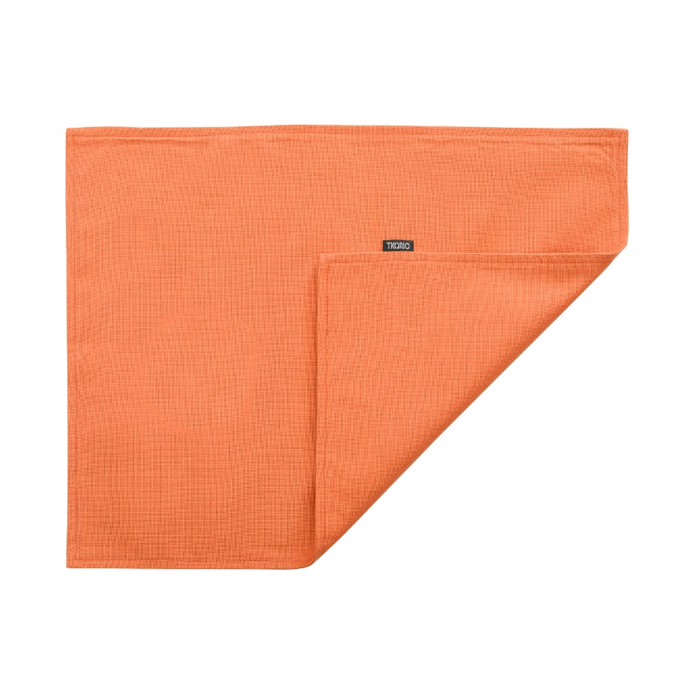 Салфетка под приборы оранжевого цвета из хлопка russian north, 35х45 см, хлопок, Tkano