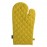 Прихватка-варежка горчичного цвета из коллекции wild, хлопок, Tkano