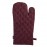 Прихватка-варежка бордового цвета из коллекции wild, хлопок, Tkano