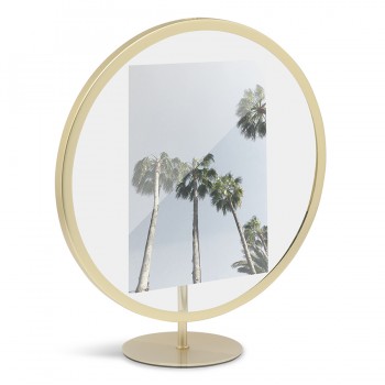 Фоторамка infinity 12 x 18 см матовая латунь, Umbra