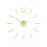 Часы настенные blink латунь, L 99,7 см, W 99,7 см, H 3,51 см, Umbra