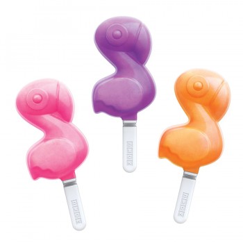 Набор FLAMINGO для приготовления мороженого и леденцов, пластик пищевой, Zoku