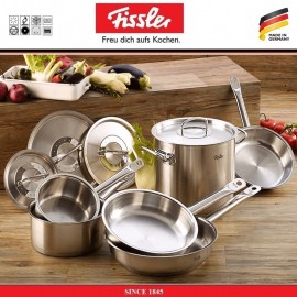 Антипригарная сковорода с двумя ручками Original Pro Collection, D 32 см, сталь 18/10, Fissler