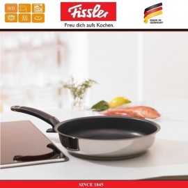 Антипригарная сковорода Protect Steelux Premium, D 20 см, сталь нержавеющая 18/10, Fissler, Германия