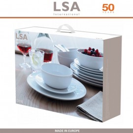  DINE Комплект тарелок, 12 предметов на 4 персоны, LSA