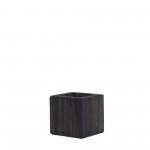 Короб-органайзер ручной работы для мелочей, 12 x 12 см, мореный дуб, FUGA