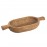 Блюдо ручной работы овальное с ручками, 27 x 15 см, дуб, FUGA
