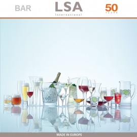 Бокалы Bar для игристого, ручная выдувка, 2 шт по 200 мл, LSA