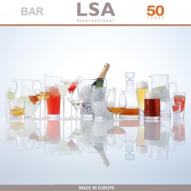Бокалы-кубки Bar для пива, ручная выдувка, 2 шт по 550 мл, LSA