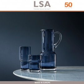 Бокалы Utility ручной выдувки, 2 шт по 390 мл, цвет голубой, LSA