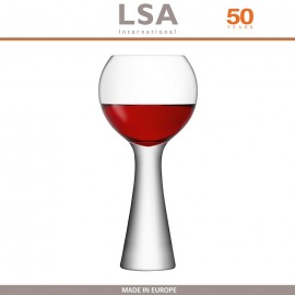 Бокалы MOYA для вина, 2 шт по 550 мл, ручная выдувка, LSA