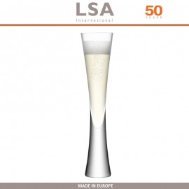 Набор MOYA для подачи шампанского, 7 предметов, ручная выдувка, LSA