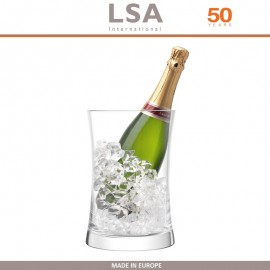 Набор MOYA для подачи шампанского, 7 предметов, ручная выдувка, LSA