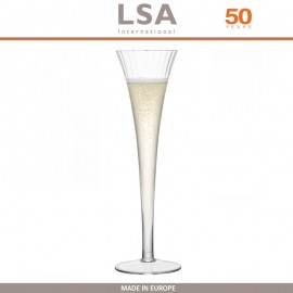 Набор бокалов AURELIA для шампанского, ручная работа, 4 шт по 200 мл, LSA