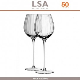 Набор бокалов AURELIA для белого вина, ручная работа, 4 шт по 430 мл, LSA