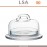 Блюдо Serve ручной работы с крышкой, D 11.5 см, LSA