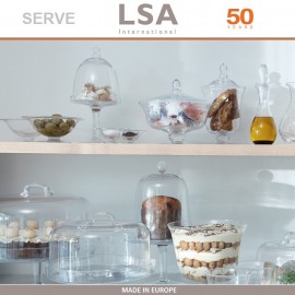 Ваза Serve для десерта, конфет, ручная выдувка, D 22 см, LSA