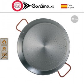 Сковорода для паэльи (паэльера) PULIDA на 19 порций, D 60 см, сталь карбоновая, GARCIMA