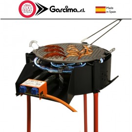 Мангал BBQ RUSTICO многофункциональный решеткой-гриль, D 50 см, GARCIMA