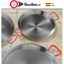 Сковорода для паэльи (паэльера) PULIDA на 25 порций, D 70 см, сталь карбоновая, GARCIMA