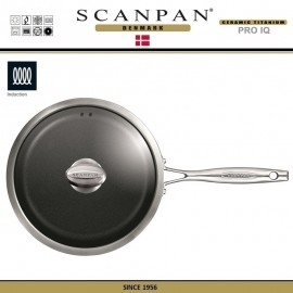 Антипригарная сковорода-сотейник PRO IQ с крышкой, D 26 см, V 2.2 л, SCANPAN