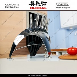 Подставка G-707 для кухонных ножей, на 7 предметов, серия G, GLOBAL