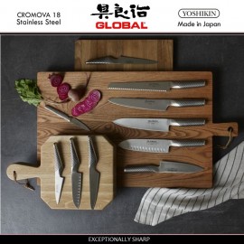 Нож для шинковки овощей, G-5 лезвие 18 см, серия G, GLOBAL
