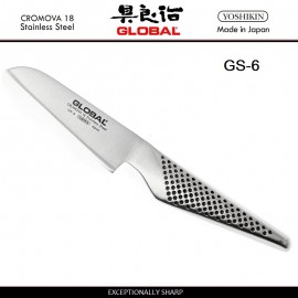 Нож Сантоку для овощей, GS-6 лезвие 10 см, серия GS, GLOBAL