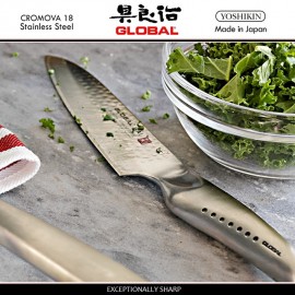 Нож для фруктов, SAI-S01R лезвие 9 см, ручной ковки, серия SAI, GLOBAL