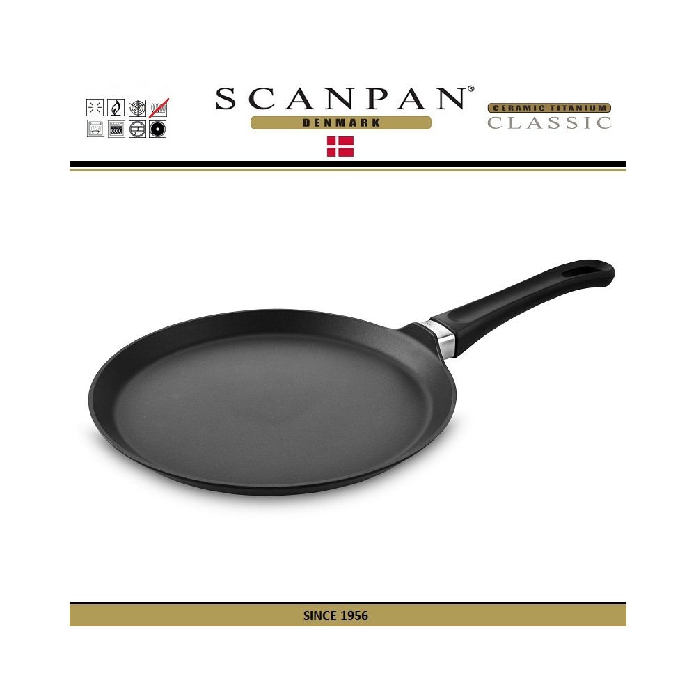 Антипригарная сковорода для омлета и блинчиков, D 25 см, SCANPAN
