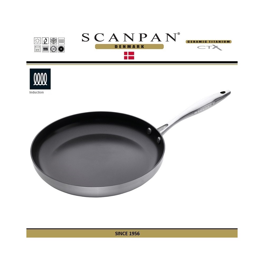 Антипригарная сковорода CTX, D 32 см, индукционная, SCANPAN